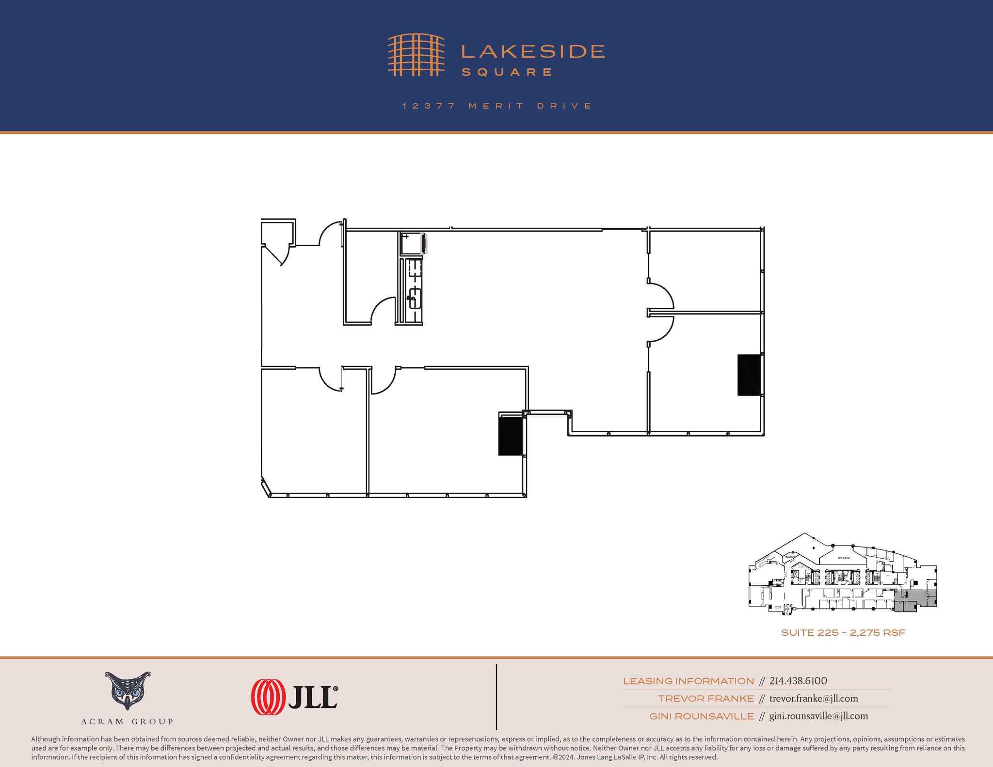 12377 Merit Dr, Dallas, TX for lease Floor Plan- Image 1 of 1