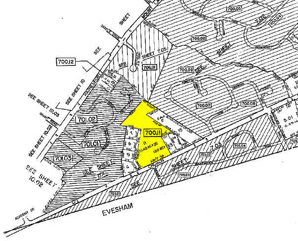 4839 Church Rd, Mount Laurel, NJ for sale Plat Map- Image 1 of 1