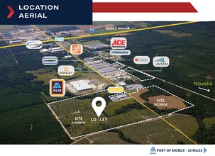 31255 County Road 49, Loxley, AL - AERIAL  map view - Image1