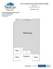 3911-3921 E La Palma Ave, Anaheim, CA for lease Floor Plan- Image 1 of 1