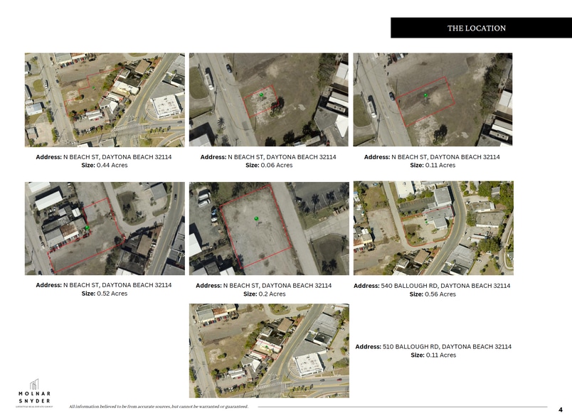 00 Beach St, Daytona Beach, FL for sale - Plat Map - Image 2 of 3