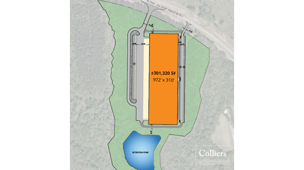 Fort Prince Blvd, Wellford, SC for lease - Site Plan - Image 2 of 3