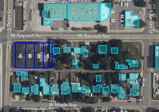 1966-1996 Bayaud Ave, Denver, CO - AERIAL  map view