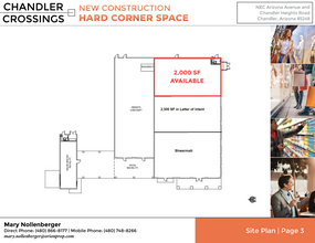 4811 S Arizona Ave, Chandler, AZ for lease Site Plan- Image 1 of 4