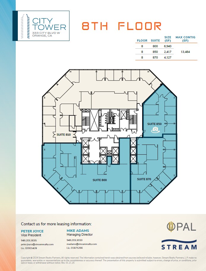 333 City Blvd W, Orange, CA for lease Floor Plan- Image 1 of 2