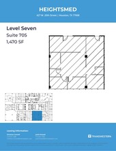 427 W 20th St, Houston, TX for lease Floor Plan- Image 1 of 1