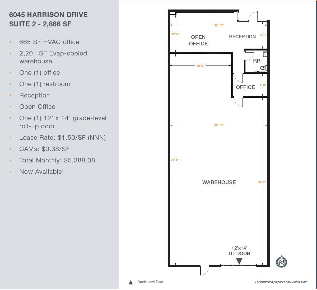 2700 E Patrick Ln, Las Vegas, NV for lease Floor Plan- Image 1 of 1