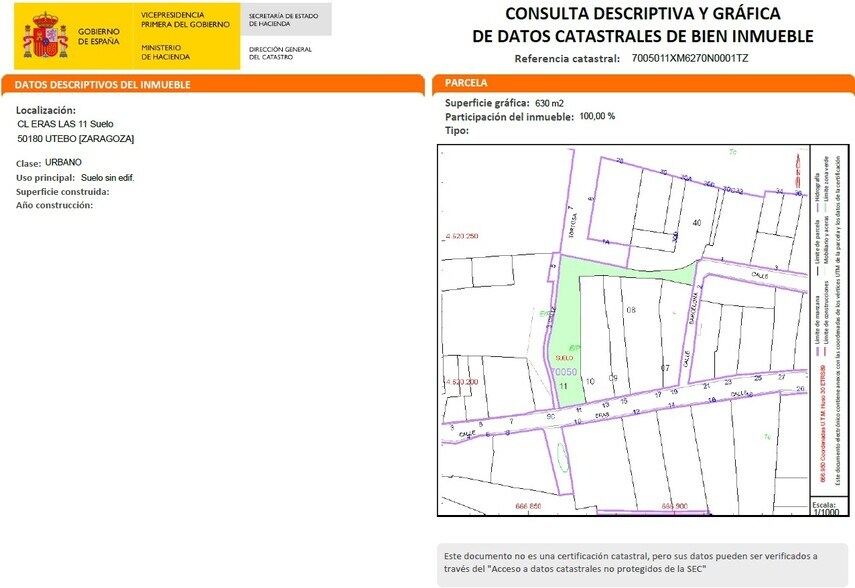 Land in Utebo for sale - Building Photo - Image 3 of 18