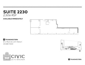 20 N Wacker Dr, Chicago, IL for lease Floor Plan- Image 1 of 3