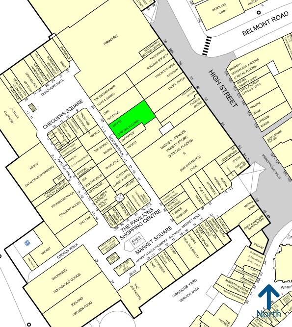 Chequers Sq, Uxbridge for lease Goad Map- Image 1 of 1