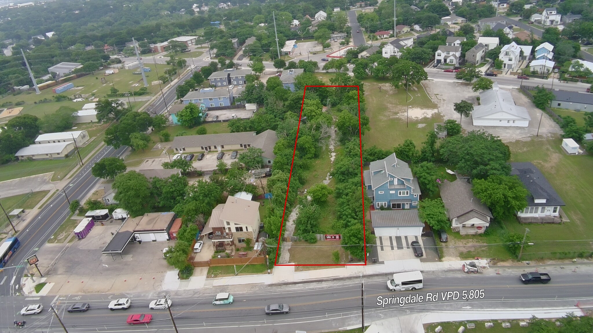 1183 Springdale Rd, Austin, TX for sale Aerial- Image 1 of 1