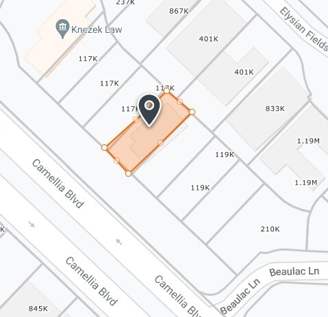 1007 Camellia Blvd, Lafayette, LA for lease - Plat Map - Image 2 of 2