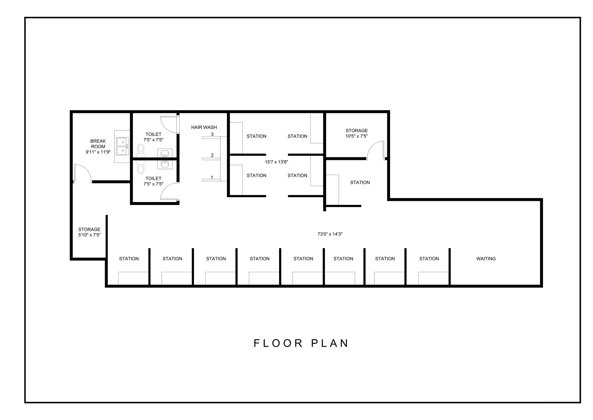 320 N Nellis Blvd, Las Vegas, NV for lease Floor Plan- Image 1 of 12