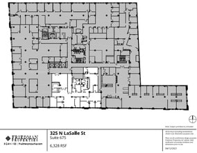 325 N LaSalle St, Chicago, IL for lease Floor Plan- Image 1 of 1