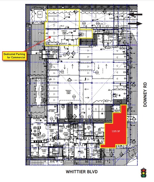 4161-4169 Whittier Blvd, Los Angeles, CA for lease - Site Plan - Image 2 of 2