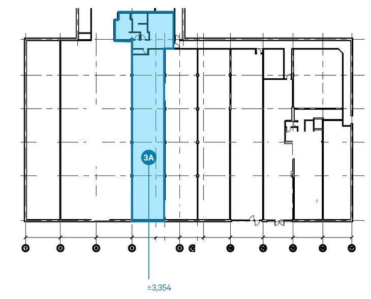 438 Paul St, Dieppe, NB for lease - Floor Plan - Image 2 of 3