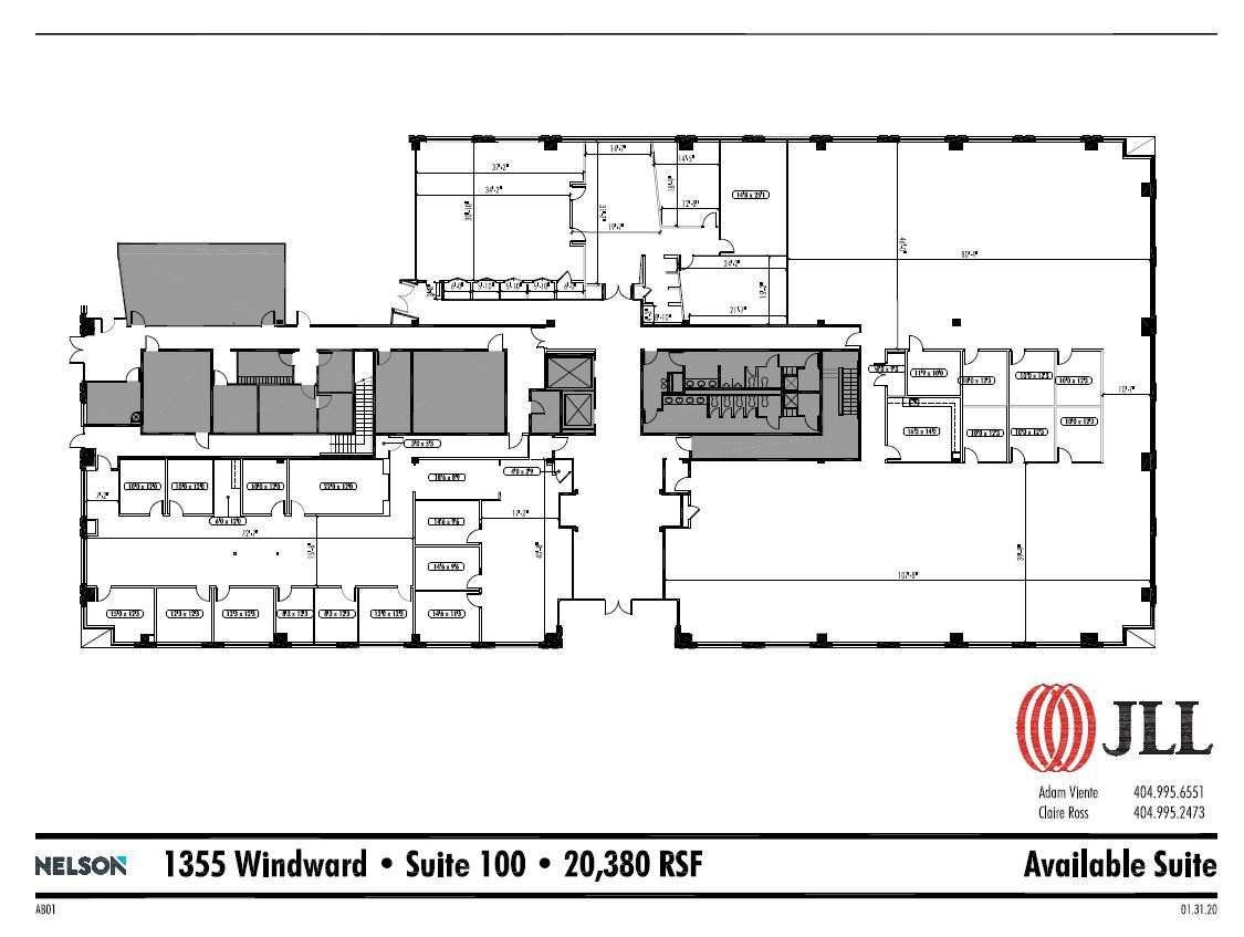 1355 Windward Concourse, Alpharetta, GA for lease Floor Plan- Image 1 of 1