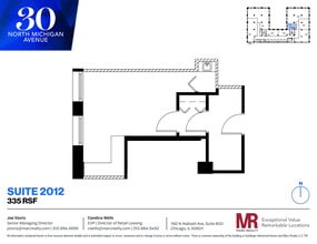 30 N Michigan Ave, Chicago, IL for lease Floor Plan- Image 1 of 5
