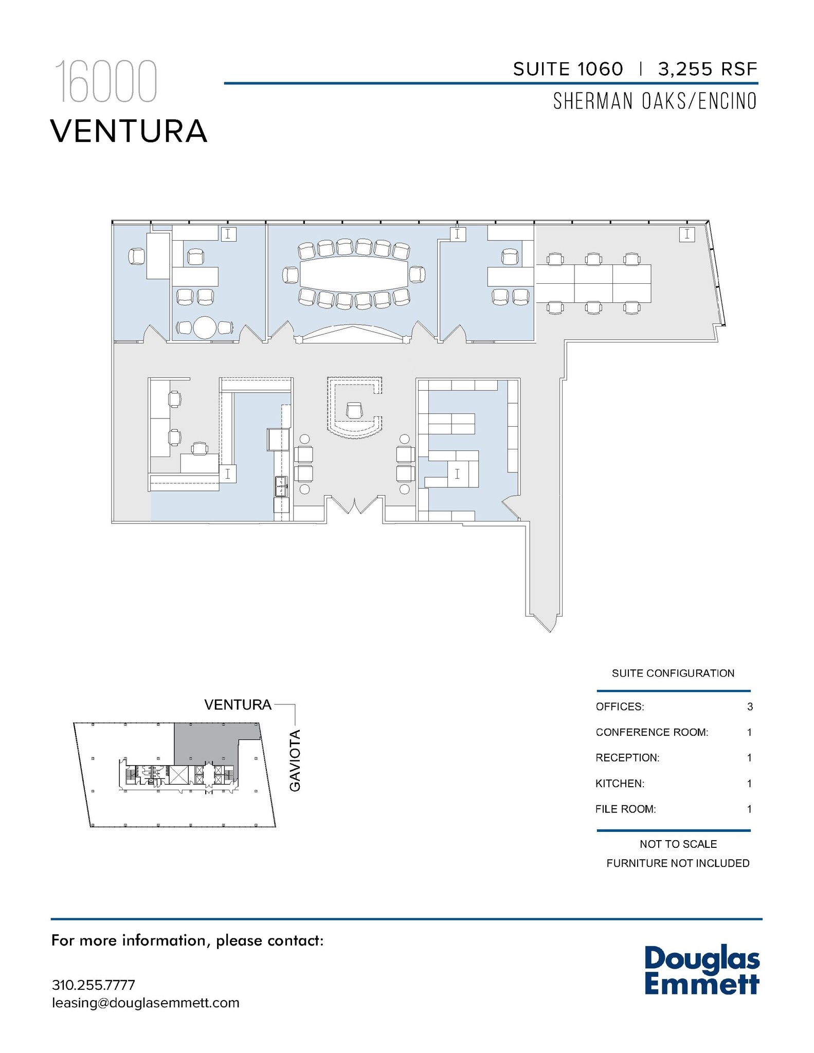 16000 Ventura Blvd, Encino, CA for lease Floor Plan- Image 1 of 1