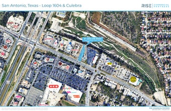 10623 Culebra Rd, San Antonio, TX - AERIAL  map view - Image1