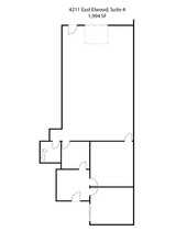 4211 E Elwood St, Phoenix, AZ for lease Floor Plan- Image 1 of 1