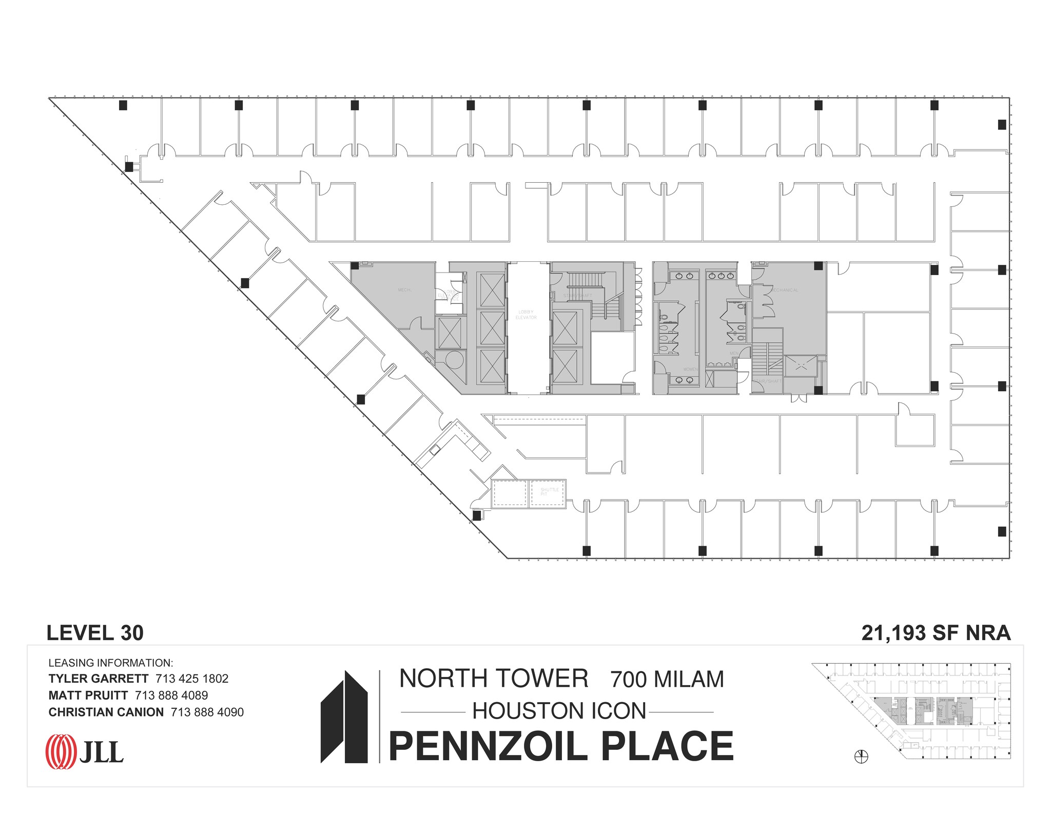 700 Milam St, Houston, TX for lease Floor Plan- Image 1 of 1