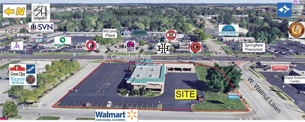 3345 S Campbell Ave, Springfield, MO for lease - Building Photo - Image 2 of 25