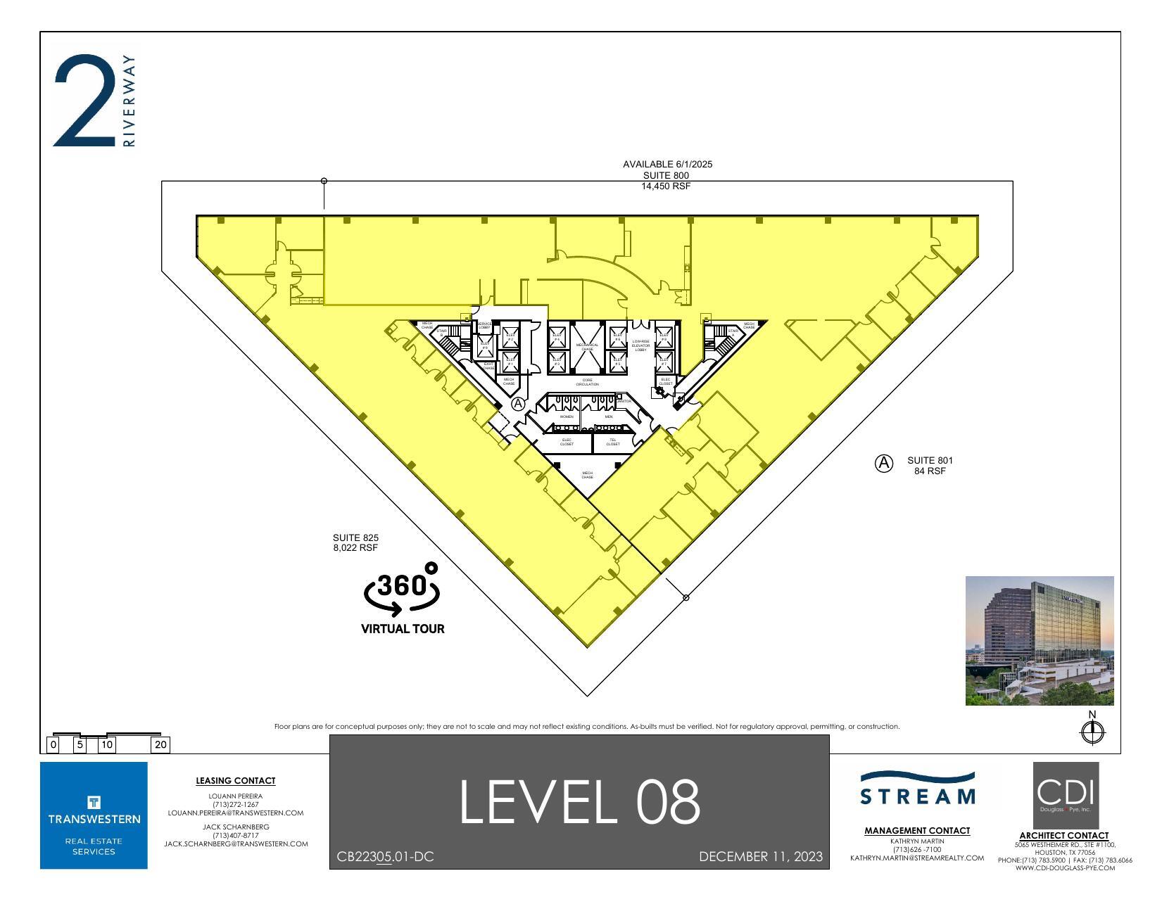 2 Riverway, Houston, TX for lease Floor Plan- Image 1 of 1