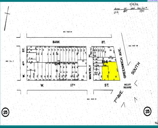 77 Greenwich Ave, New York, NY for lease - Plat Map - Image 2 of 10