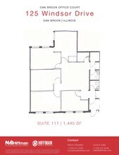 125 Windsor Dr, Oak Brook, IL for lease Floor Plan- Image 1 of 1