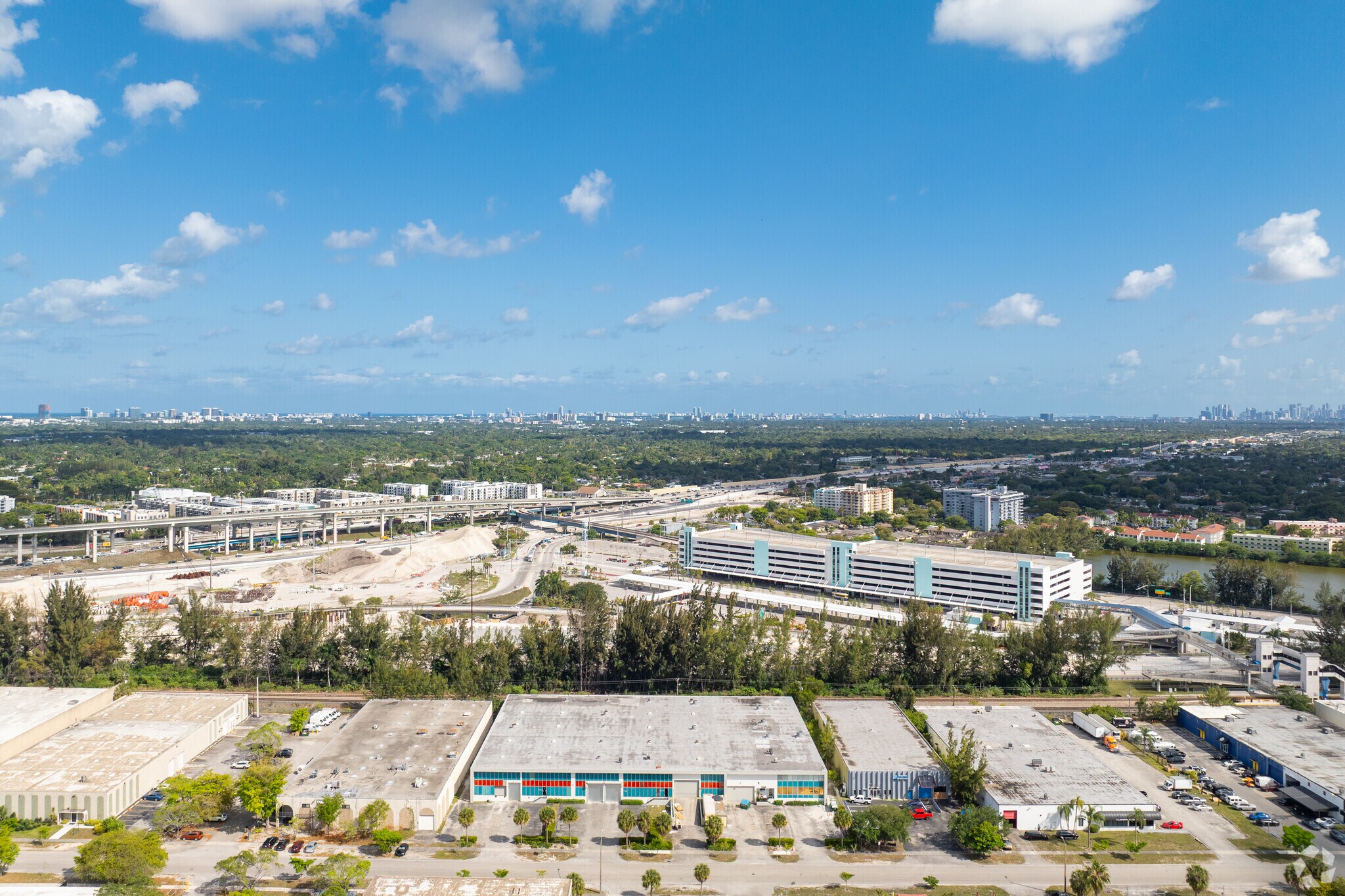 1098-1100 NW 159th Dr, Miami, FL for lease Aerial- Image 1 of 6
