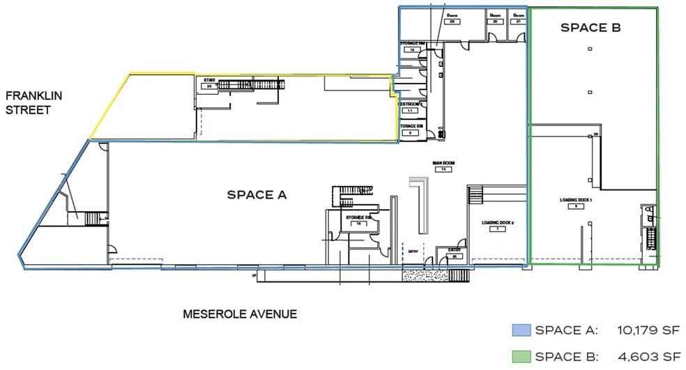 14 Franklin St, Brooklyn, NY for lease - Floor Plan - Image 2 of 7