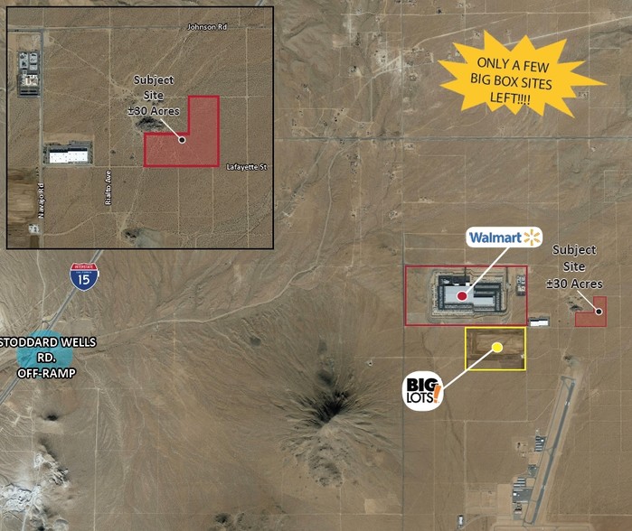 30 Acres Lafayette St & Navajo Rd, Apple Valley, CA for sale - Building Photo - Image 1 of 2