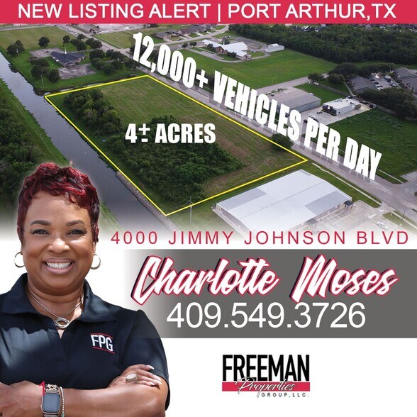 4000 Jimmy Johnson Blvd, Port Arthur, TX 77642 Land for Sale