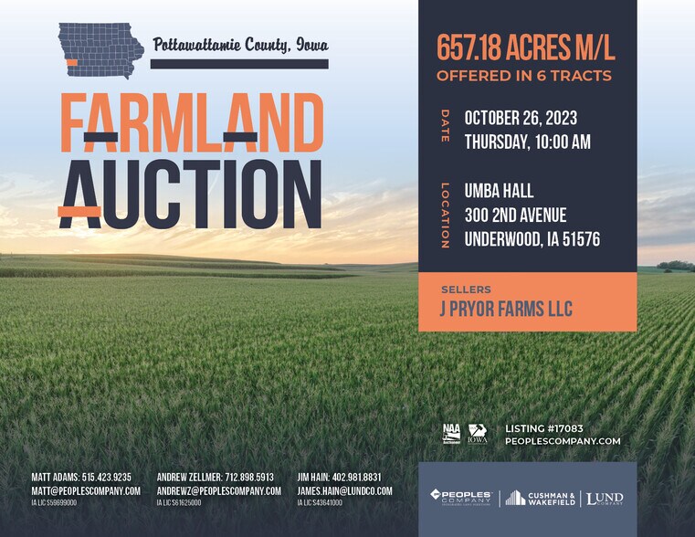 Hunt Avenue, Mcclelland, IA 51548