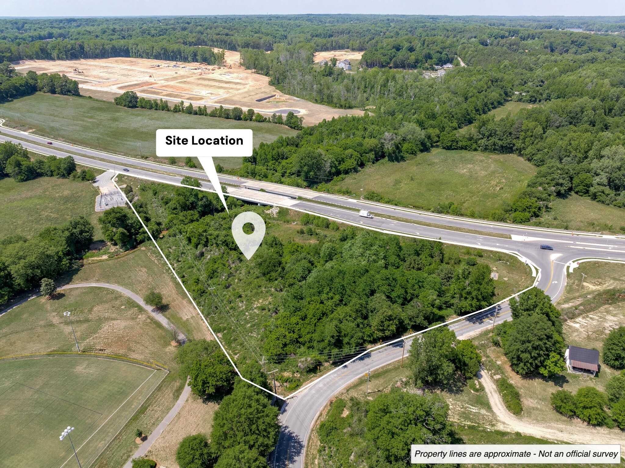 1599 Bethpage Rd, Kannapolis, NC for sale Aerial- Image 1 of 4