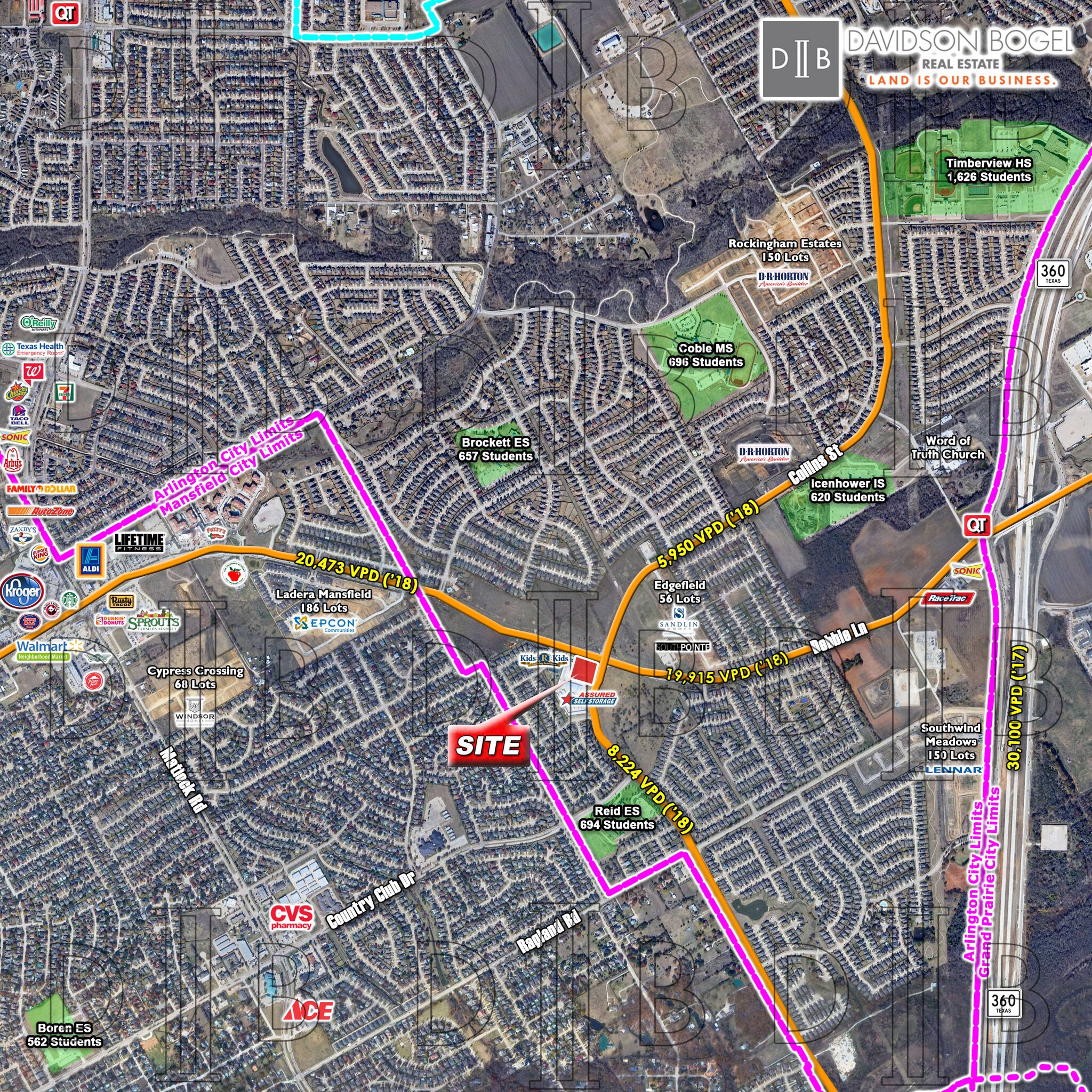 SWC Collins St & Debbie Ln, Arlington, TX for sale Other- Image 1 of 1