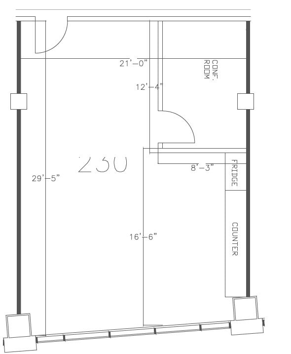 312 E 1st St, Los Angeles, CA for lease Floor Plan- Image 1 of 1