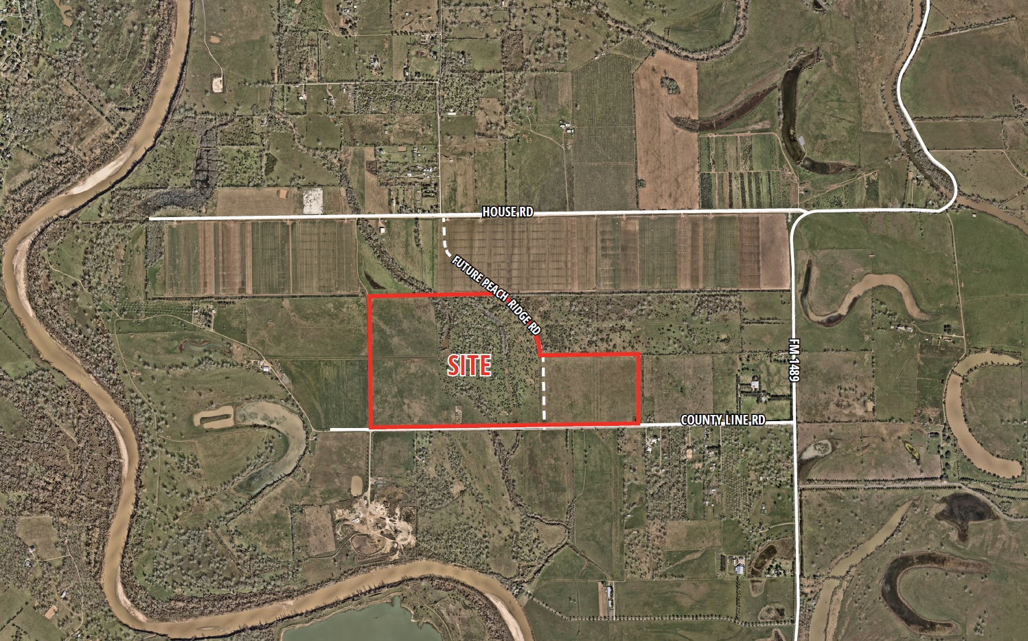 FM 1489 & County Line Rd, Brookshire, TX for sale Primary Photo- Image 1 of 6