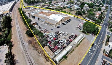 155 N Eucla Ave, San Dimas, CA - AERIAL  map view