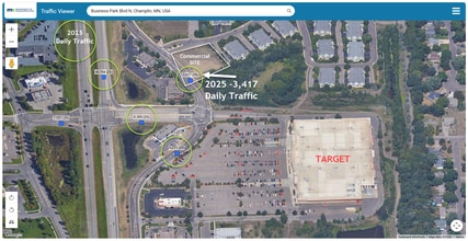 121st Ave, Champlin, MN - Aerial map view - Image1