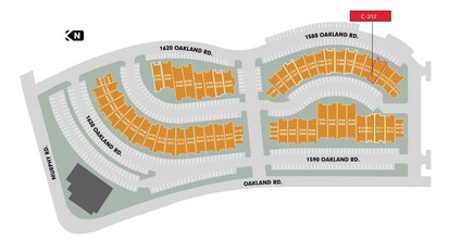 1580 Oakland Rd, San Jose, CA for lease Site Plan- Image 2 of 6