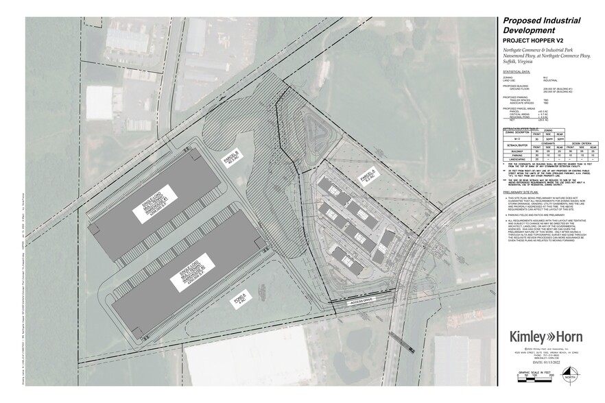 1996 Northgate Commerce Pky, Suffolk, VA for lease - Site Plan - Image 3 of 9