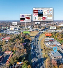 120 Indian Walk, Lowell, NC - AERIAL  map view