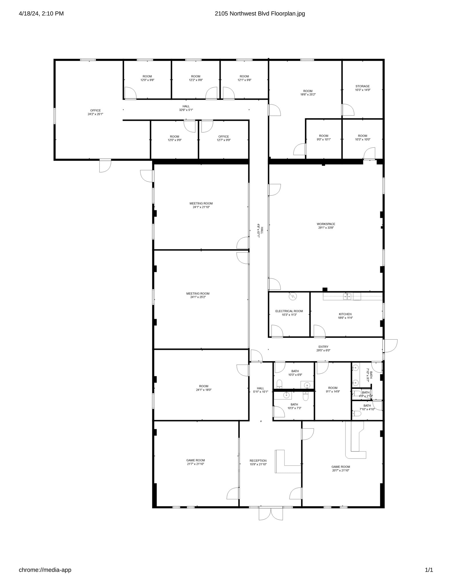 2105 Northwest Blvd, Newton, NC for lease Site Plan- Image 1 of 32