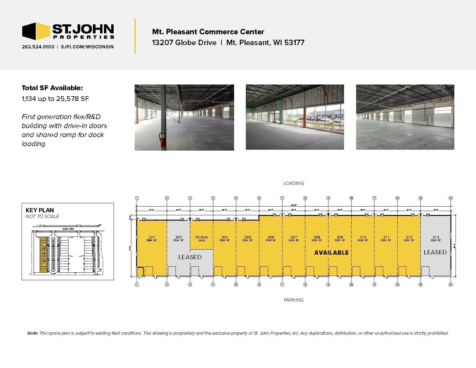 13203 Globe Dr, Mount Pleasant, WI for lease Site Plan- Image 1 of 17