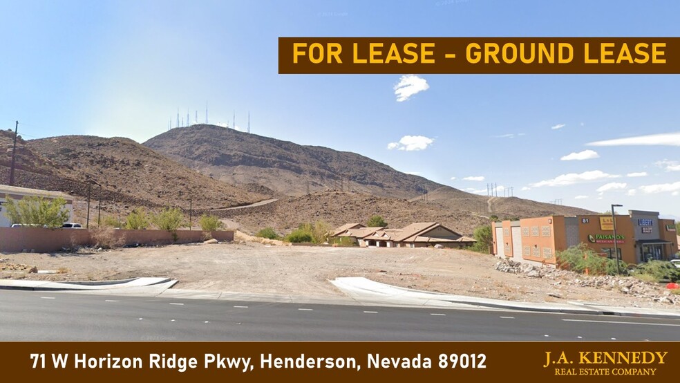 71 W Horizon Ridge Pky, Henderson, NV for lease - Building Photo - Image 1 of 8