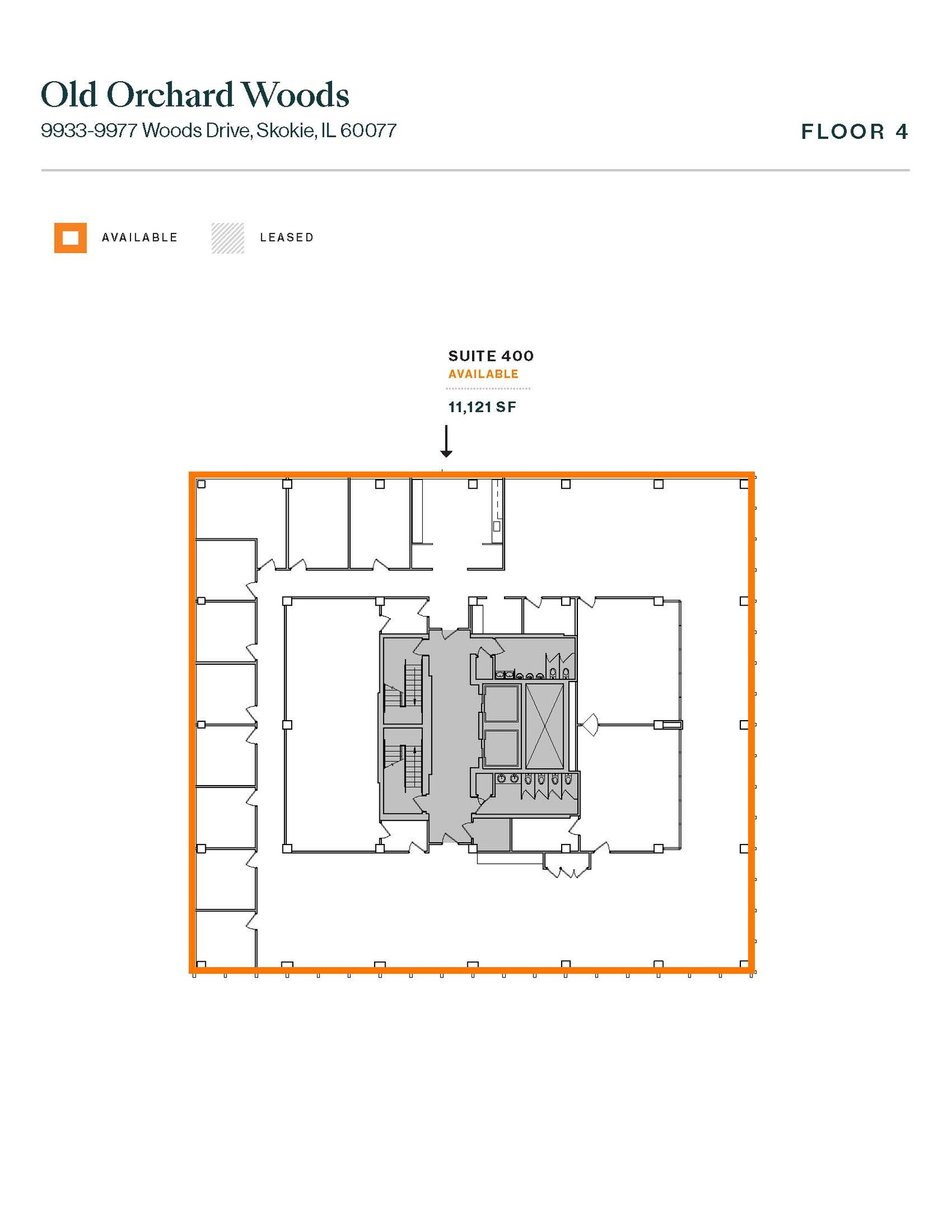 9933 Woods Dr, Skokie, IL for lease Floor Plan- Image 1 of 1