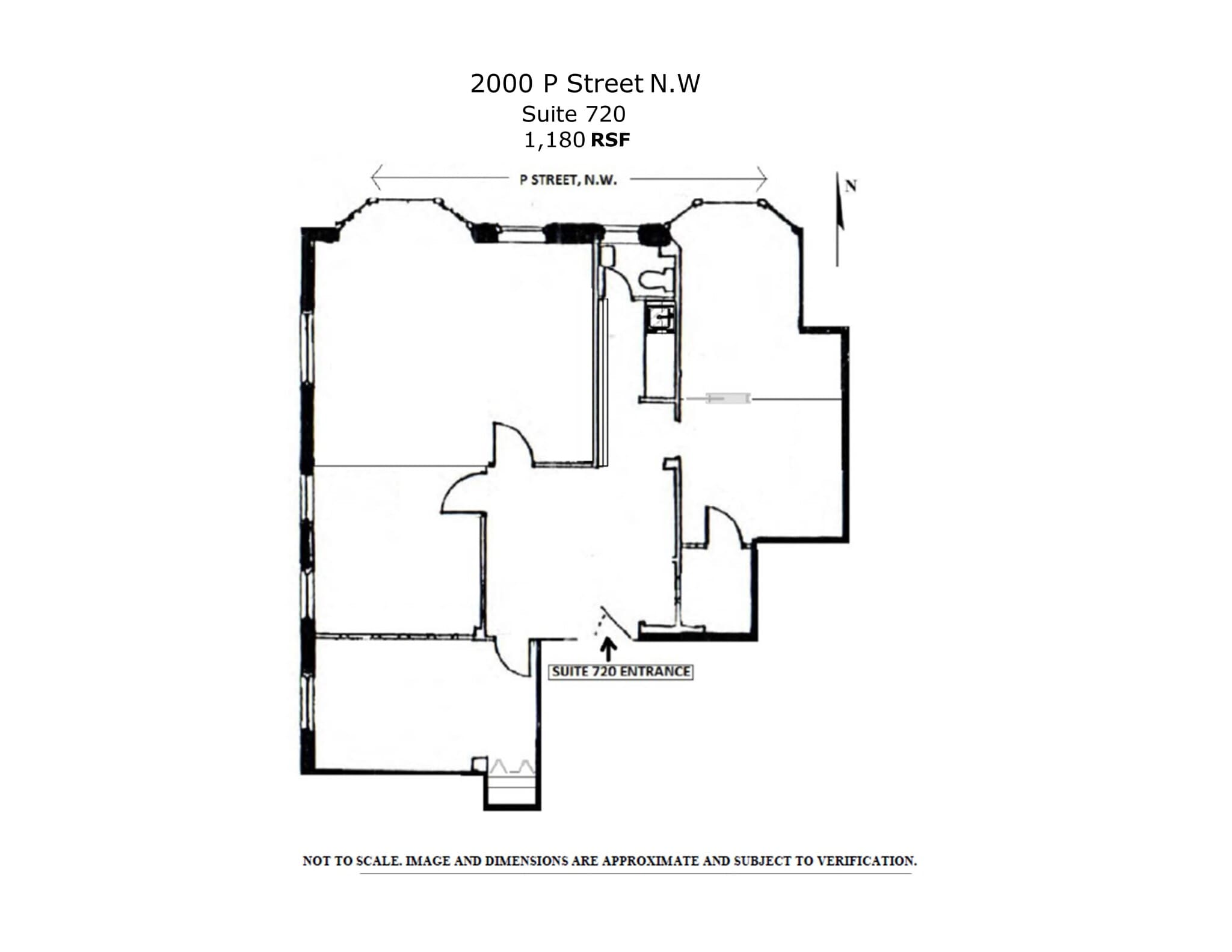 2000 P St NW, Washington, DC for lease Site Plan- Image 1 of 1