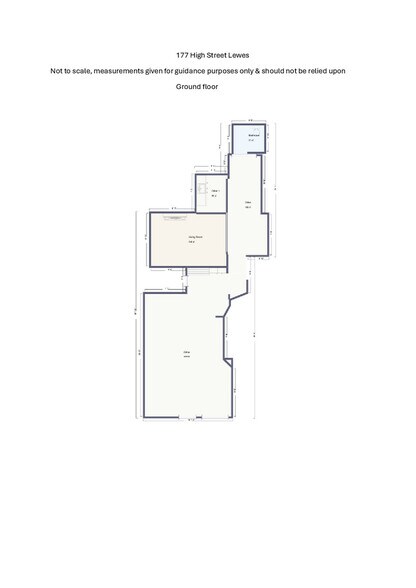 177 High St, Lewes for lease - Floor Plan - Image 2 of 7